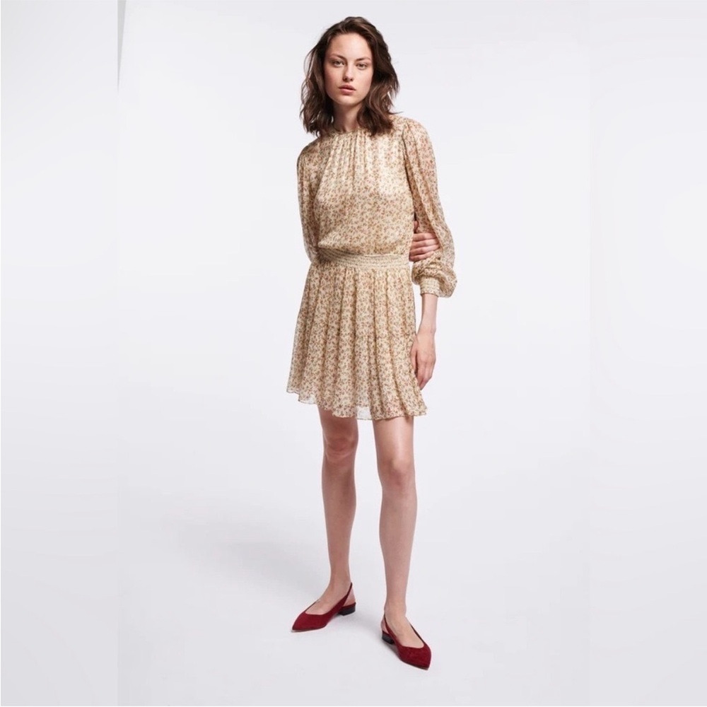 Vanessa Bruno Floral Cream Dress